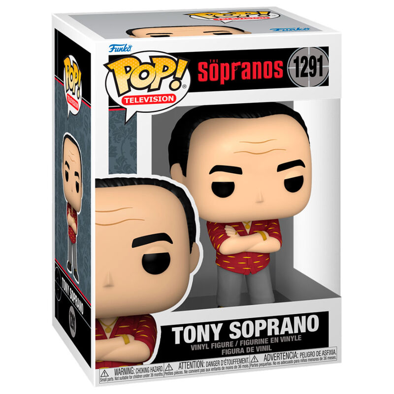 Photo du produit Les Soprano POP! TV Vinyl figurine Tony Soprano