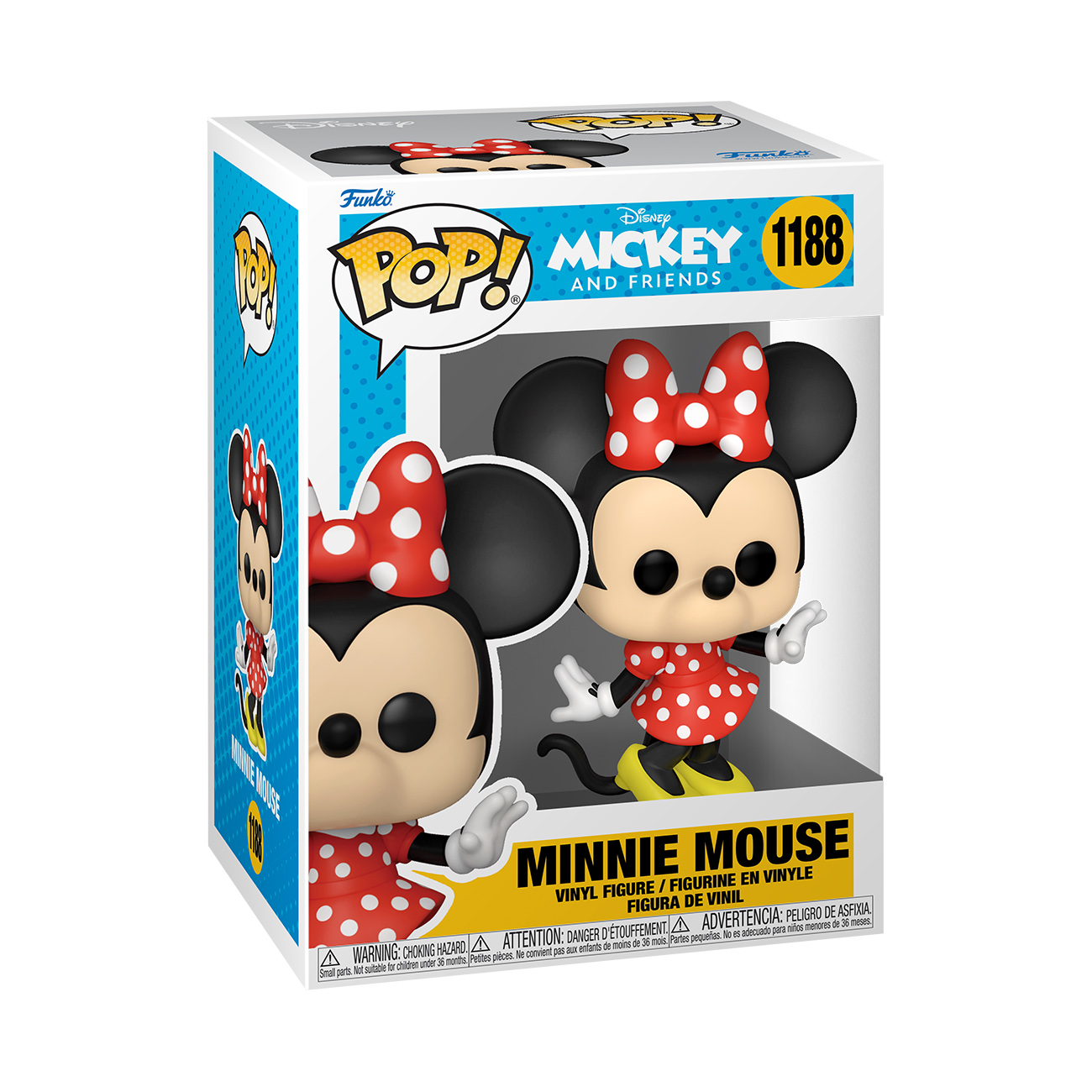 Photo du produit Sensational 6 POP! Disney Vinyl figurine Minnie Mouse 9 cm