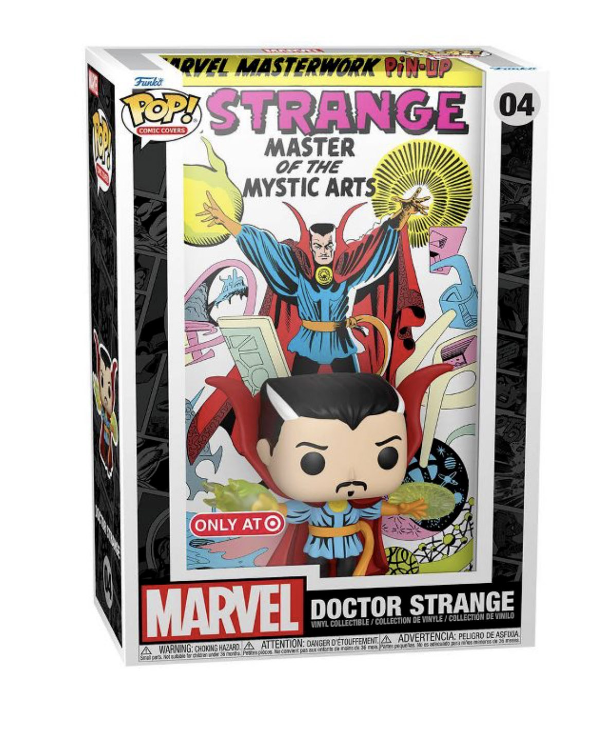Photo du produit Marvel POP! Comic Cover Vinyl Figurine Doctor Strange 9 cm