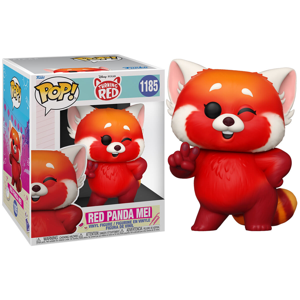 Photo du produit Alerte rouge Super Sized Funko POP! Vinyl figurine Red Panda Mei 15 cm