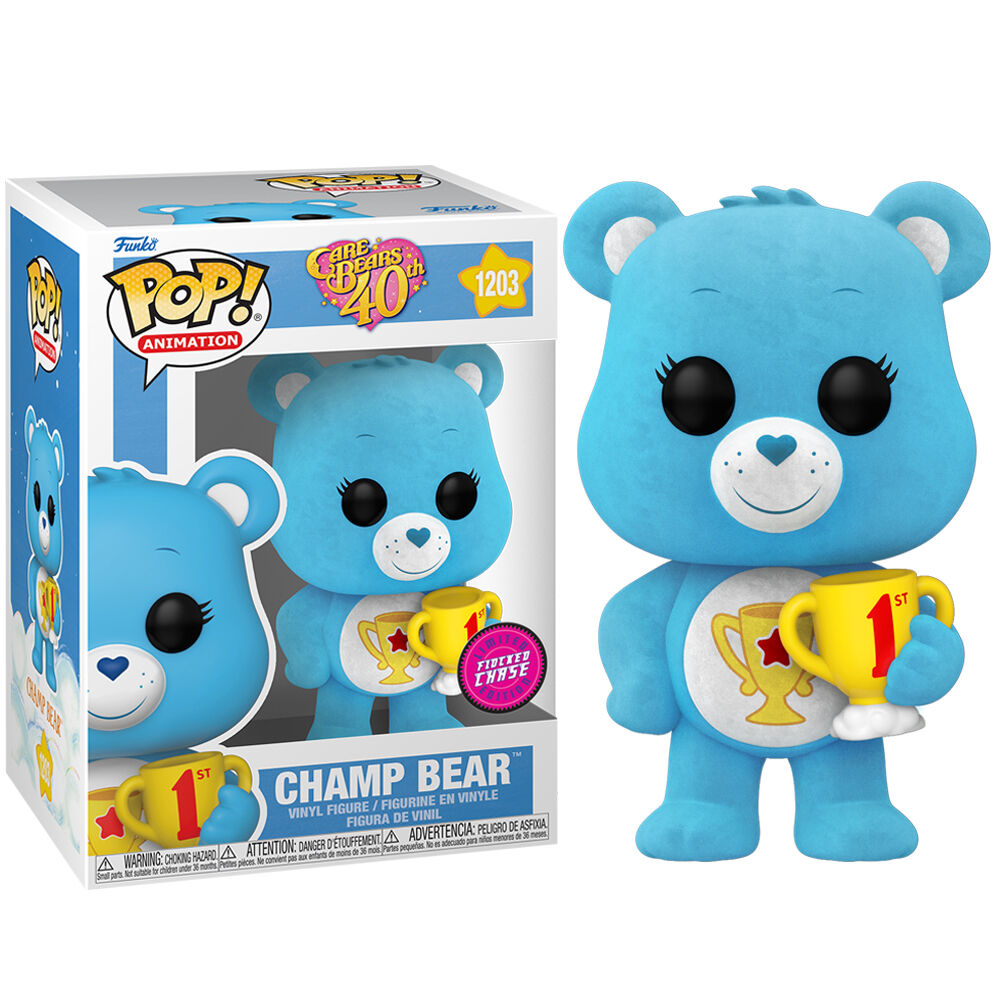 Photo du produit Funko POP Care Bears 40th Anniversary Champ Bear Chase Exclusive