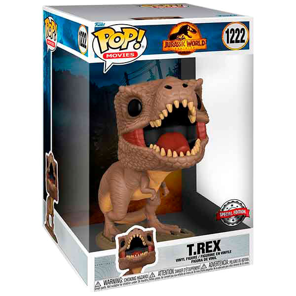 Photo du produit Funko POP Jurassic World 3 T-Rex Exclusive 25 cm