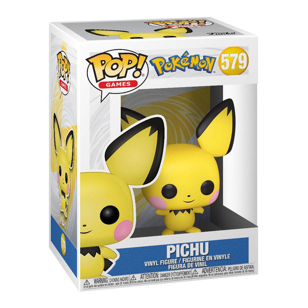 Photo du produit Pokemon POP! Games Vinyl figurine Pichu (EMEA) 9 cm