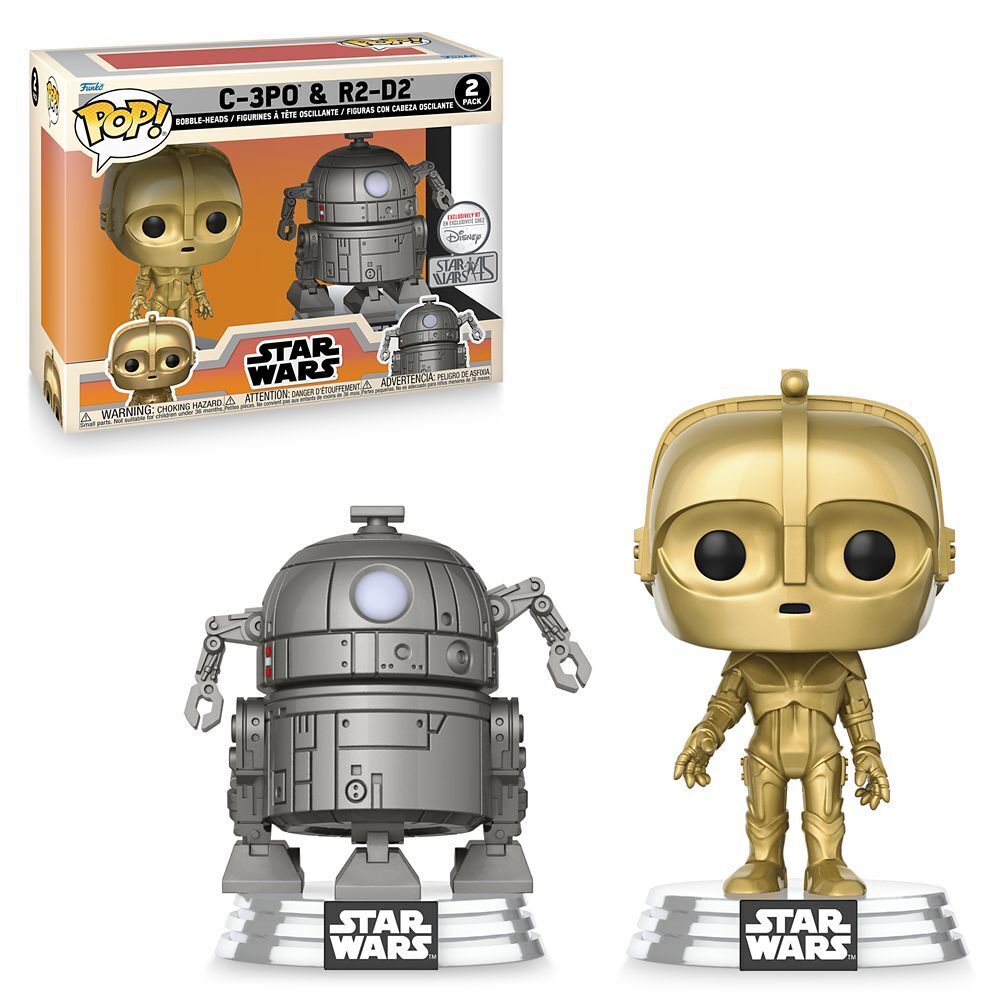 Photo du produit Star Wars pack 2 POP! Vinyl figurines Concept Series: R2-D2 & C-3PO