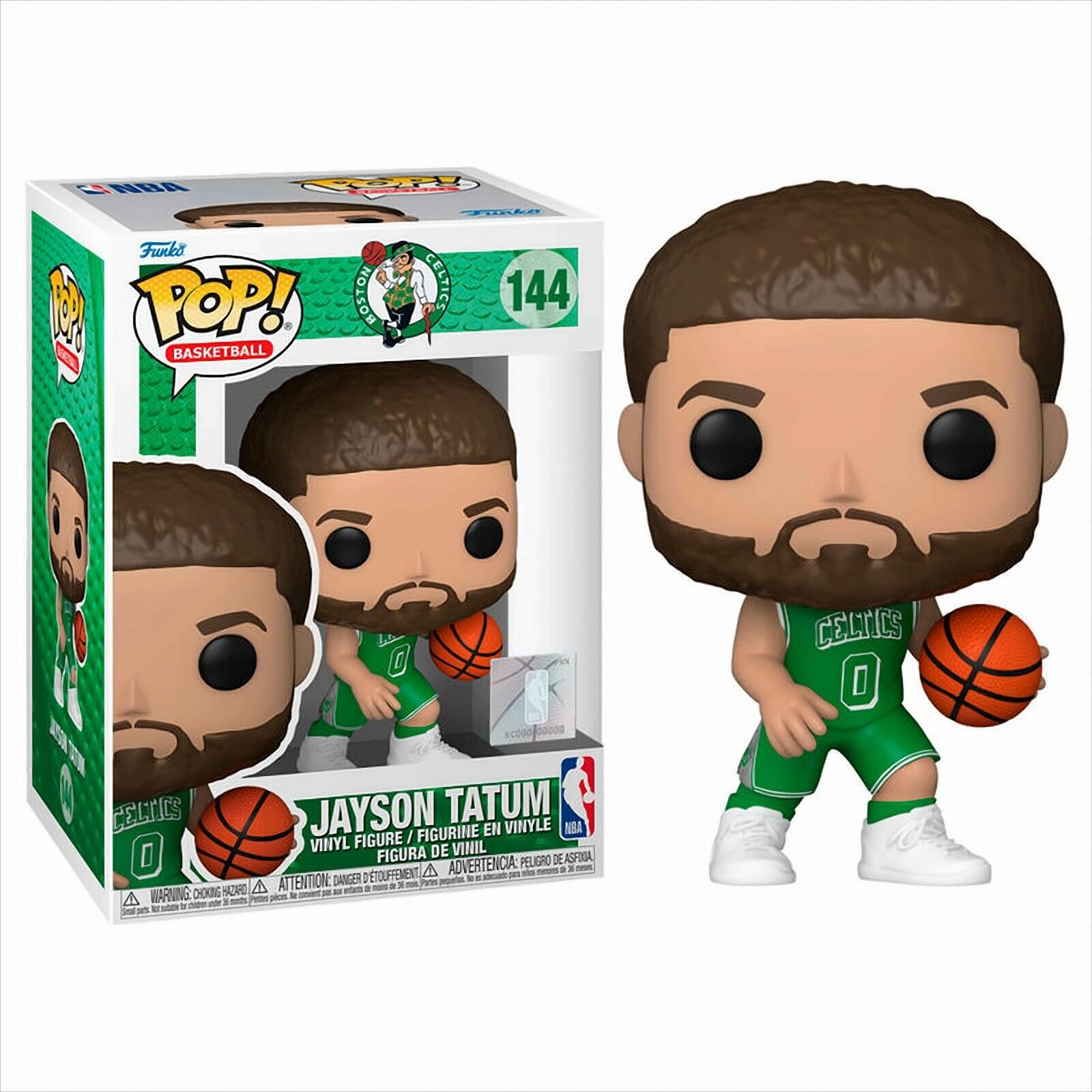 Photo du produit NBA Celtics POP! Basketball Vinyl figurine Jayson Tatum (City Edition 2021)