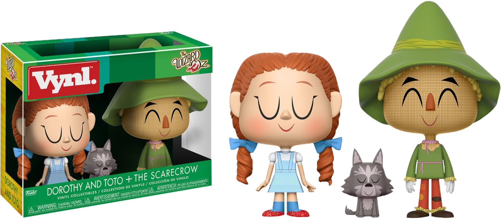 Photo du produit THE WIZARD OF OZ - DOROTHY WITH TOTO & THE SCARECROW VYNL 2-PACK