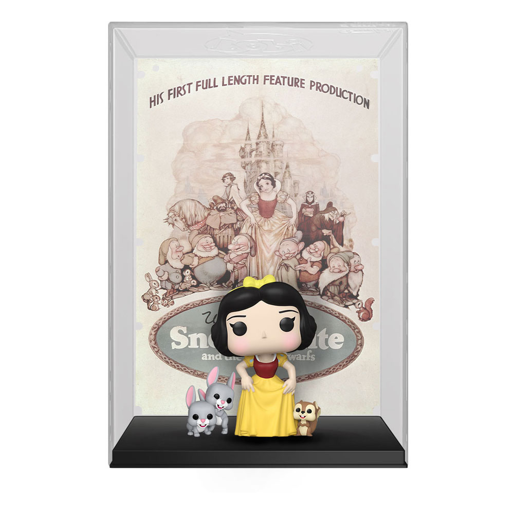 Photo du produit Disney POP! Movie Poster et figurine Snow White 9 cm