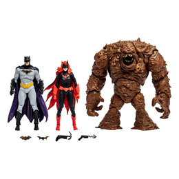 Photo du produit DC Multiverse figurines Multipack Clayface, Batman & Batwoman (DC Rebirth) (Gold Label) 18 cm Photo 1