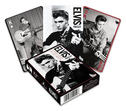 Elvis Presley jeu de cartes à jouer Black & White