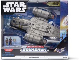 Star Wars Micro Galaxy Squadron véhicule avec figurines Razor Crest 20 cm