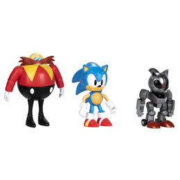 Photo du produit Coffret 3 figurines 30Th Anniversary Sonic The Hedgehog 10cm Photo 1