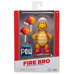 Figurine Fire Bro Gold Super Mario Bros 10cm