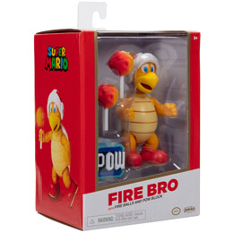 Photo du produit Figurine Fire Bro Gold Super Mario Bros 10cm Photo 1