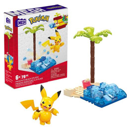 Pokémon jeu de construction Mega Construx Pikachu's Beach Splash