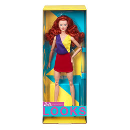 Barbie Signature poupée Barbie Looks Model #13 Red Hair, Red Skirt