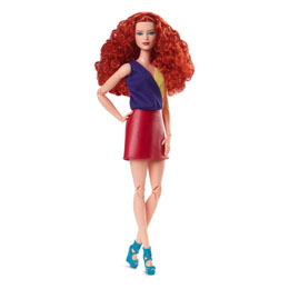 Photo du produit Barbie Signature poupée Barbie Looks Model #13 Red Hair, Red Skirt Photo 2
