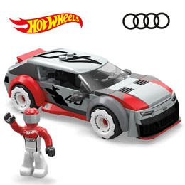 Hot Wheels jeu de construction MEGA Audi RS 6 GTO Concept 13 cm