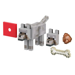 Photo du produit Minecraft figurine Diamond Wolf 14 cm Photo 1