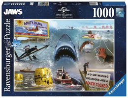 Universal Artist Collection puzzle Les Dents de la mer (1000 pièces)
