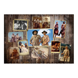 BUD SPENCER & TERENCE HILL PUZZLE WESTERN PHOTO WALL (1000 PIÈCES)