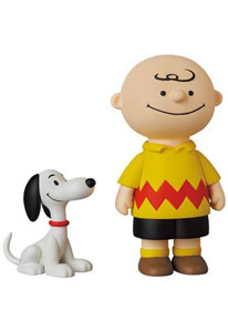 Peanuts mini figurines Medicom UDF série 12 50's Snoopy & Charlie Brown 4 - 9 cm
