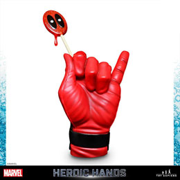 Marvel Heroic Hands statue 1/1 #3A Deadpool 25 cm