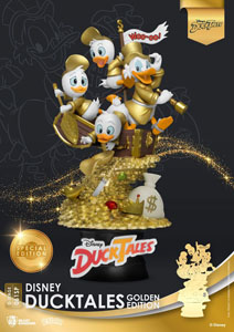 Disney Classic Animation Series diorama D-Stage DuckTales Golden Edition heo EMEA Exclusive