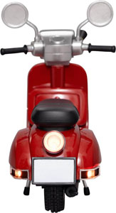 Photo du produit Egg Attack Action véhicule lumineux Motorbike Classic Style Red Version 12 cm Photo 2