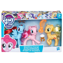 Pack 3 figurines Hasbro Amies Equestria - My little pony