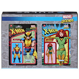 Photo du produit Coffret 2 figurines Phoenix And Wolverine Retro Marvel Legends 9cm Photo 2