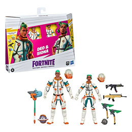 Fortnite Victory Royale Series figurines 2022 Battle Royale Pack Deo & Siona 15 cm