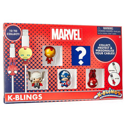 Photo du produit Pack 5 figurines K-Blings Marvel Photo 1