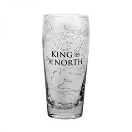Photo du produit GAME OF THRONES VERRE KING IN THE NORTH Photo 1