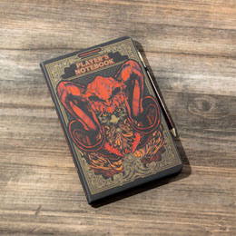 DUNGEONS & DRAGONS CAHIER A5 AVEC STYLO