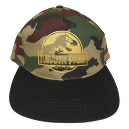 Photo du produit Jurassic Park casquette hip hop Gold Logo Camo Photo 1