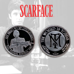 SCARFACE PIÈCE DE COLLECTION THE WORLD IS YOURS