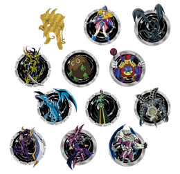 Yu-Gi-Oh! présentoir de 12 badges