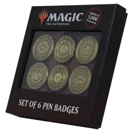 Photo du produit Magic the Gathering pack 6 pin's Limited Edition Mana Symbo Photo 1