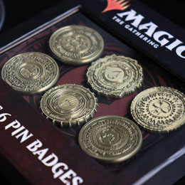 Photo du produit Magic the Gathering pack 6 pin's Limited Edition Mana Symbo Photo 2