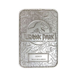 Photo du produit Jurassic Park réplique Metal Entrance Gates (plaqué argent) Photo 2