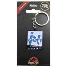 Photo du produit Jurassic Park porte-clés métal InGen Limited Edition 4 cm Photo 2