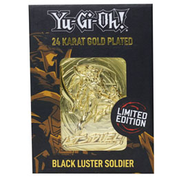 Photo du produit YU-GI-OH! RÉPLIQUE CARD BLACK LUSTER SOLDIER (PLAQUÉ OR) Photo 3