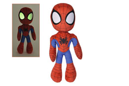 Marvel peluche Glow In The Dark Eyes Spider-Man 25 cm