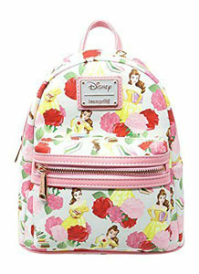 Disney by Loungefly sac à dos Beauty and the Beast Belle Rose AOP