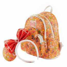 Photo du produit Disney by Loungefly set sac à dos et serre-tête Gingerbread AOP Photo 4