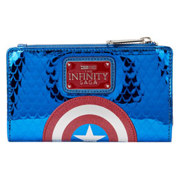 Porte cartes Marvel Captain America Marvel Loungefly