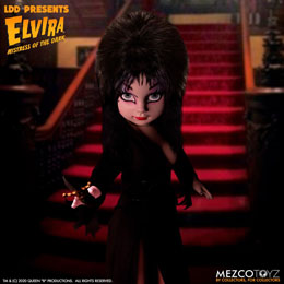 Photo du produit Elvira maîtresse des ténèbres Living Dead Dolls poupée Elvira 25 cm Photo 1