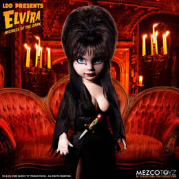 Photo du produit Elvira maîtresse des ténèbres Living Dead Dolls poupée Elvira 25 cm Photo 3