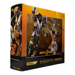 Photo du produit Mortal Kombat pack 2 figurines Sub-Zero & Shao Khan 18 cm Photo 2