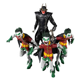 Photo du produit DC pack 4 figurines Collector Multipack The Batman Who Laughs with the Robins of Earth 18 cm Photo 1